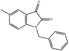 1-Benzyl-5-methylindoline-2,3-dione Structure
