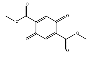 1,4-Cyclohexadiene-1,4-dicarboxylic acid, 3,6-dioxo-, 1,4-dimethyl ester Structure