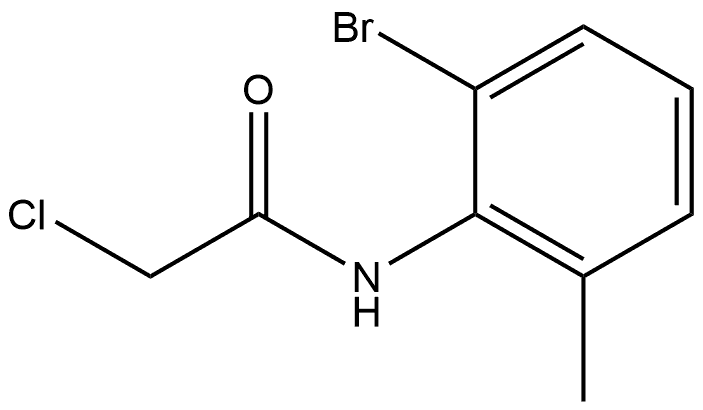 N-(2-Bromo-6-methylphenyl)-2-chloroacetamide Structure