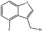 3-(bromomethyl)-4-fluoro-1-benzothiophene Structure