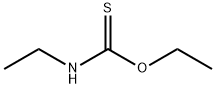 Carbamothioic acid, N-ethyl-, O-ethyl ester Structure
