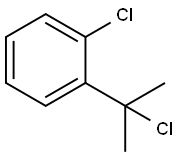 Benzene, 1-chloro-2-(1-chloro-1-methylethyl)- Structure