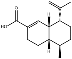 (4aS)-3,4,4aα,5,6,7,8,8aα-Octahydro-5α-methyl-8β-isopropenylnaphthalene-2-carboxylic acid 구조식 이미지