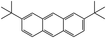 Anthracene, 2,7-bis(1,1-dimethylethyl)- Structure