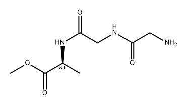 Gly-Gly-Ala-Ome.hcl Structure