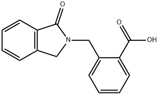 2-((1-Oxoisoindolin-2-yl)methyl)benzoic acid 구조식 이미지