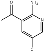 1-(2-amino-5-chloro-3-pyridyl)ethanone Structure