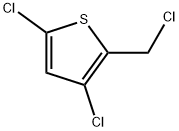 3,5-Dichloro-2-(chloromethyl)thiophene 구조식 이미지