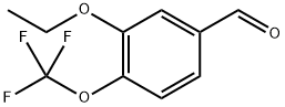 3-Ethoxy-4-(trifluoromethoxy)benzaldehyde Structure