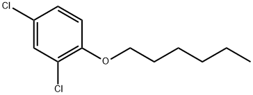 2,4-Dichloro-1-(hexyloxy)benzene Structure