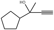 Cyclopentanemethanol, α-ethynyl-α-methyl- Structure