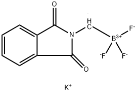 Potassium (Phthalimidomethyl)trifluoroborate 구조식 이미지