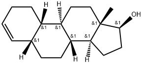 3-Androstenol (5α-androst-3-en-17-ol) Structure