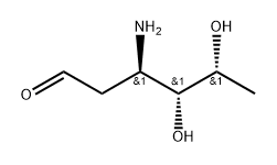 3-Amino-2,3,6-trideoxy-D-lyxo-hexose Structure