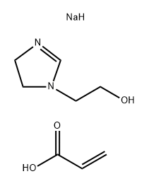 2-Propenoic acid, reaction products with 4,5-dihydro-2-norcoco alkyl-1H-imidazole-1-ethanol, sodium salts Structure