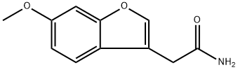 2-(6-methoxybenzofuran-3-yl)acetamide Structure