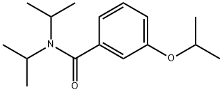 3-(1-Methylethoxy)-N,N-bis(1-methylethyl)benzamide Structure