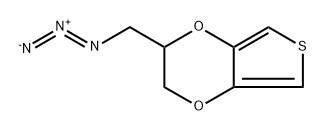 2-(Azidomethyl)-2,3-dihydrothieno[3,4-b][1,4]dioxine 구조식 이미지