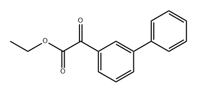 ethyl 2-([1,1'-biphenyl]-3-yl)-2-oxoacetate Structure