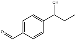 4-(1-hydroxypropyl)benzaldehyde Structure