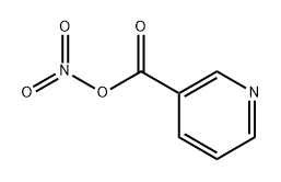 3-Pyridinecarboxylic acid, anhydride with nitric acid Structure