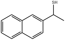 2-Naphthalenemethanethiol, α-methyl- Structure