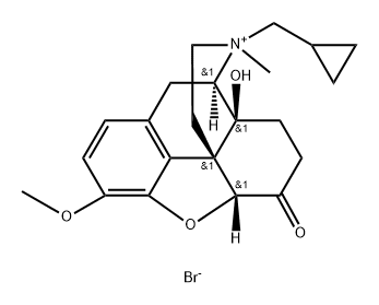 N,O-Dimethyl-Naltrexone Bromide Structure
