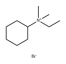 Cyclohexanaminium, N-ethyl-N,N-dimethyl-, bromide 구조식 이미지