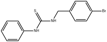 1-(4-bromobenzyl)-3-phenylthiourea Structure