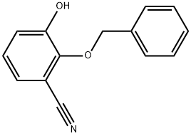 3-Hydroxy-2-(phenylmethoxy)benzonitrile Structure