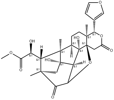 1-O-Deacetylkhayalide E 구조식 이미지