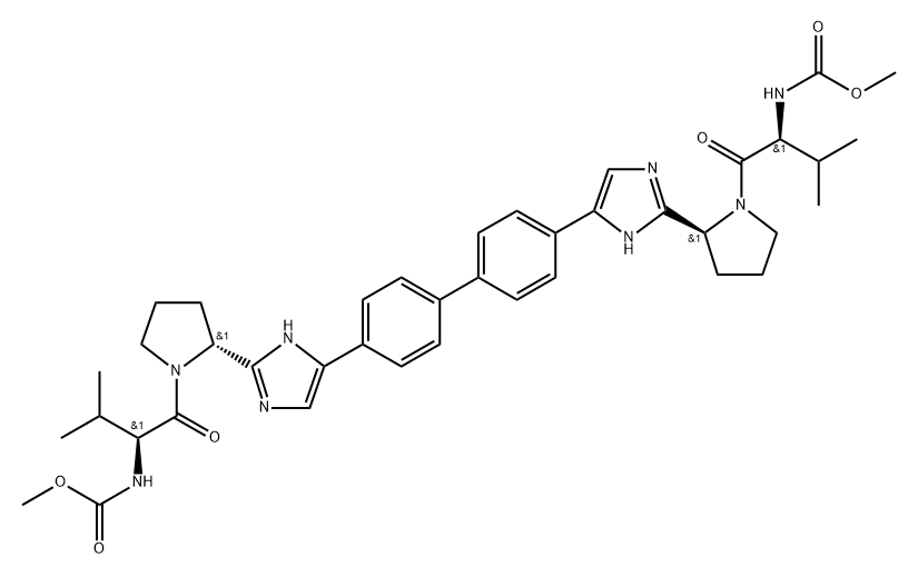 Daclatasvir Impurity 5 (SRSS-Isomer) Structure