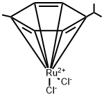 [RuCl2(p-cymene)] 구조식 이미지