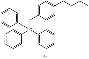 Phosphonium, [(4-butylphenyl)methyl]triphenyl-, bromide (1:1) Structure