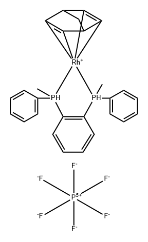 (R,R)-(-)-[NBDRHDIPHOS] HEXAFLUOROPHOSPHATE, COMPLEX WITH ACETONE 구조식 이미지