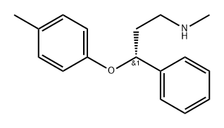 Benzenepropanamine, N-methyl-γ-(4-methylphenoxy)-, (γR)- 구조식 이미지