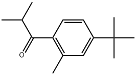 1-[4-(1,1-Dimethylethyl)-2-methylphenyl]-2-methyl-1-propanone Structure