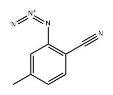 2-azido-4-methylbenzonitrile Structure