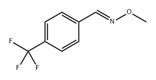 Benzaldehyde, 4-(trifluoromethyl)-, O-methyloxime, [C(E)]- Structure