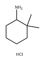 2,2-Dimethylcyclohexan-1-amine hydrochloride Structure