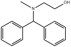 Ethanol, 2-[(diphenylmethyl)methylamino]- Structure