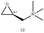 Oxiranemethanaminium, N,N,N-trimethyl-, chloride, (S)- (9CI) Structure