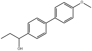1-(4'-methoxy-[1,1'-biphenyl]-4-yl)propan-1-ol Structure