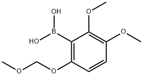 2,3-Dimethoxy-6-(methoxymethoxy)phenylboronic acid Structure