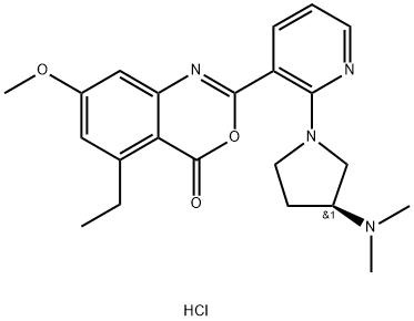 Kyorin hydrochloride salt Structure