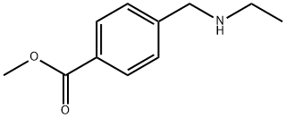 4-Ethylaminomethyl-benzoic acid methyl ester Structure