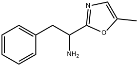 1-(5-methyloxazol-2-yl)-2-phenylethan-1-amine Structure