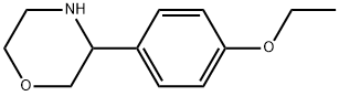 3-(4-ethoxyphenyl)morpholine Structure