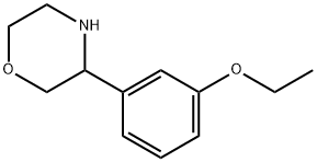 3-(3-ethoxyphenyl)morpholine Structure