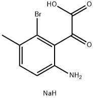 (6-amino-2-bromo-3-methylphenyl)(oxo)acetate Structure